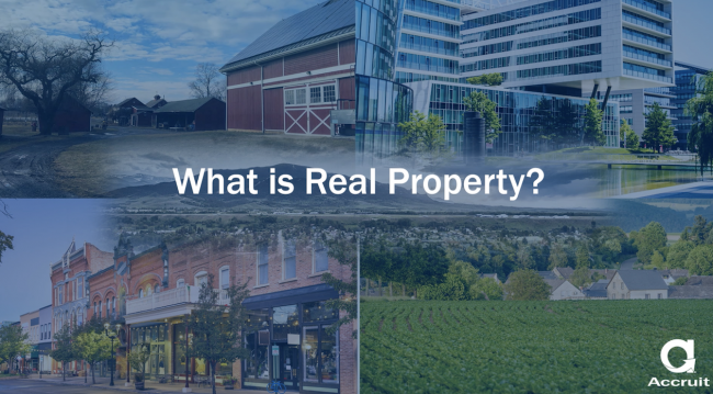 What Is Real Property In A 1031 Exchange