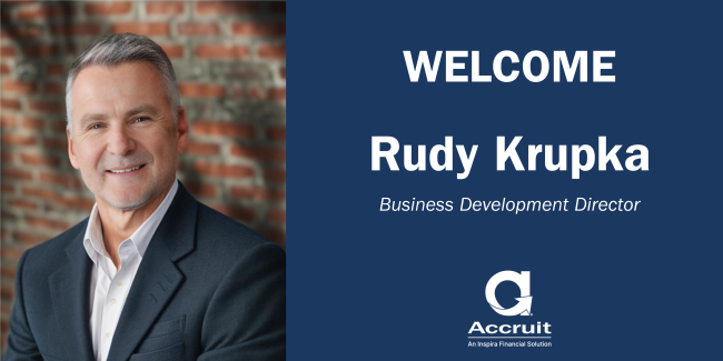 Accruit Welcomes Rudy Krupka as New Business Development Director to Lead Growth Initiatives for Accruit’s National 1031 Exchange Solutions 